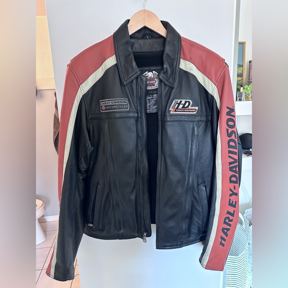 Harley-Davidson Large Winter Riding Jacket with zip in/out lining